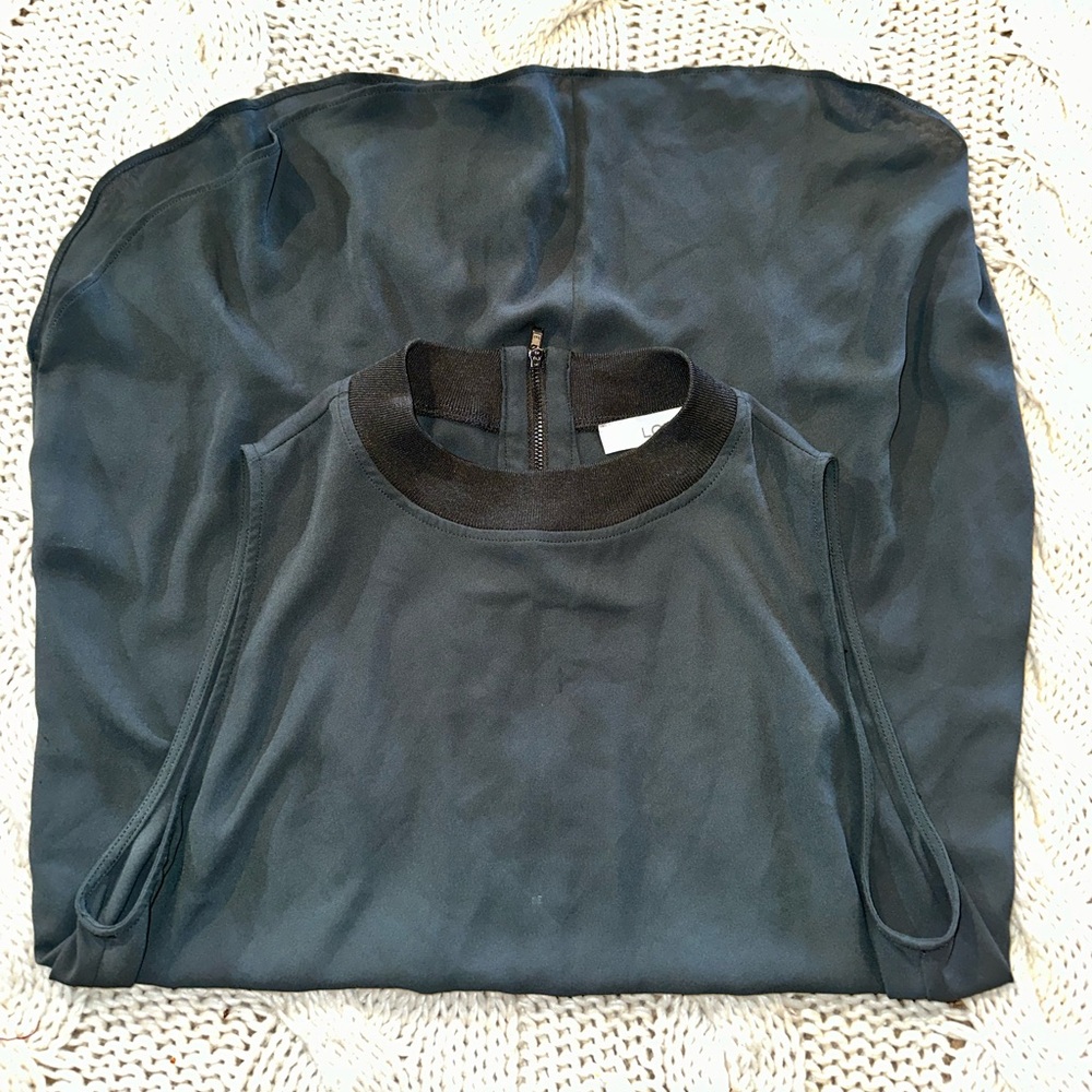 LOFT Sleeveless Blouse Large